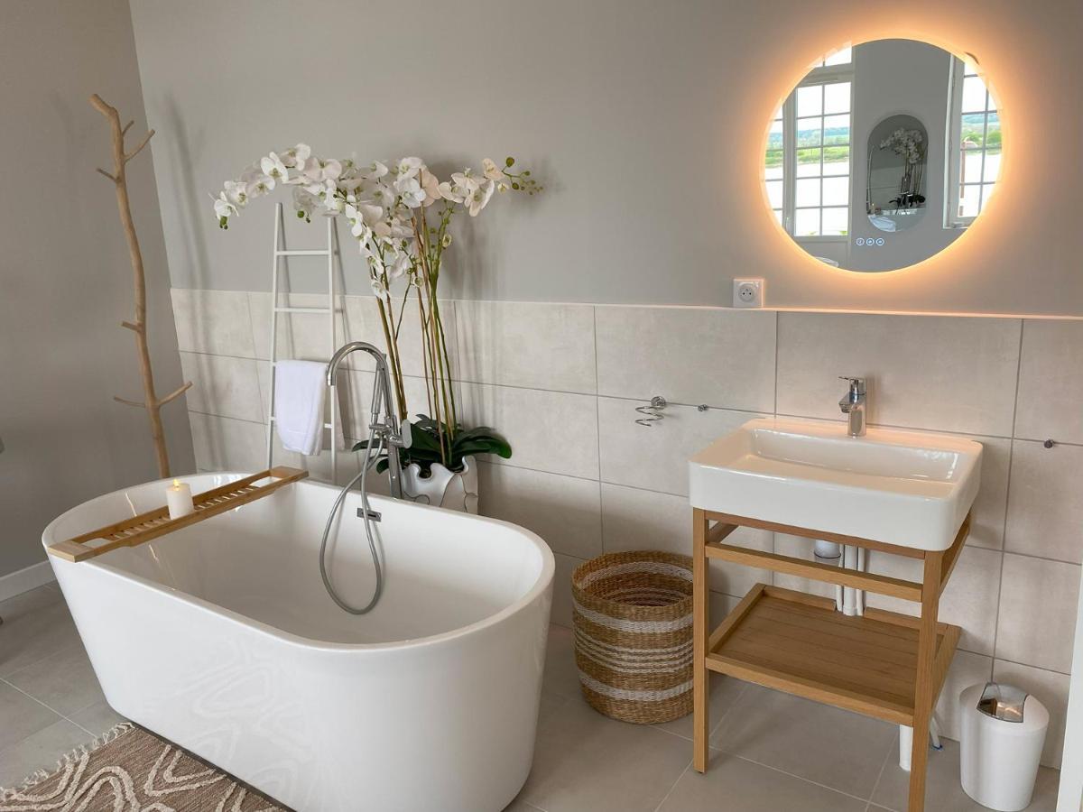 White House, Maison D'Hotes Villequier 외부 사진